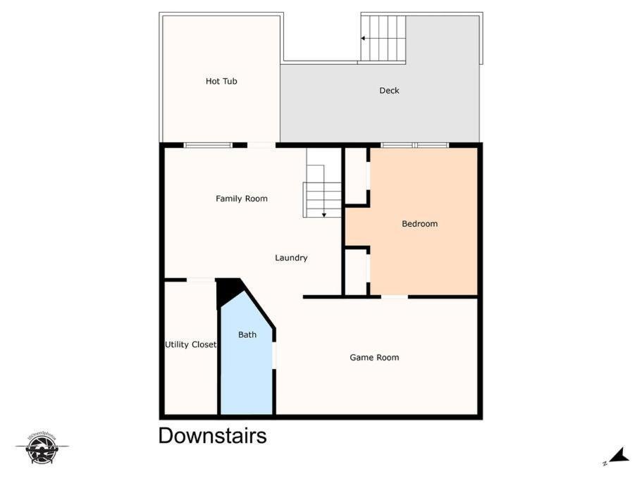 Cherry Log Summit Cabin By Bk Stays - Family Friendly - Playground - Game Room - Jacuzzi - Amazing Mountain Views Exteriör bild