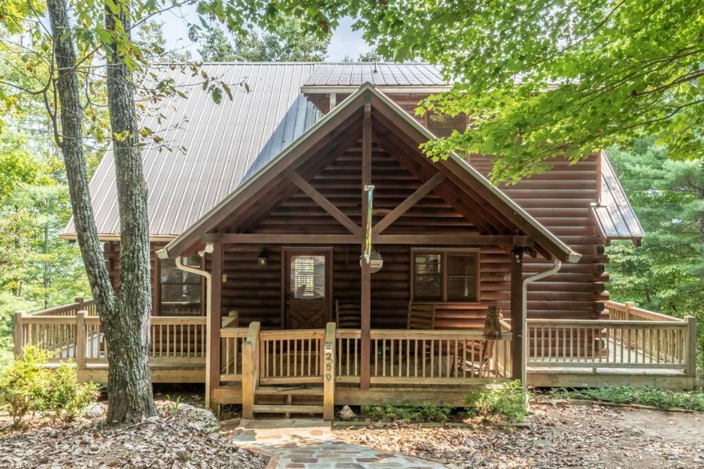 Cherry Log Summit Cabin By Bk Stays - Family Friendly - Playground - Game Room - Jacuzzi - Amazing Mountain Views Exteriör bild